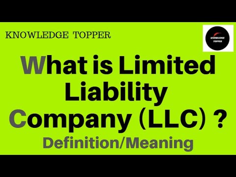 LLC CHO DOANH NGHIỆP Ở MỸ - NHỮNG ĐIỀU CẦN BIẾT